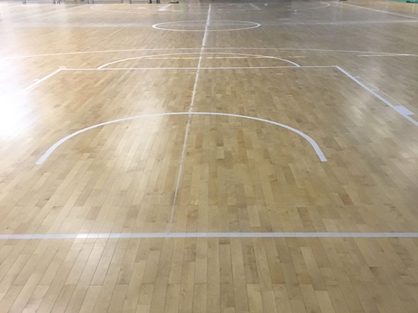 开发区室内木地板篮球场