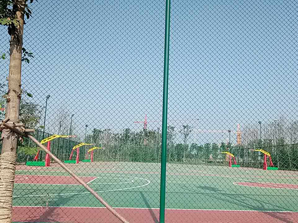 中海外硅pU篮球场
