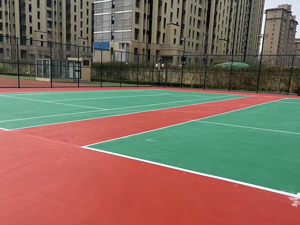 潍坊北苑学校网球场