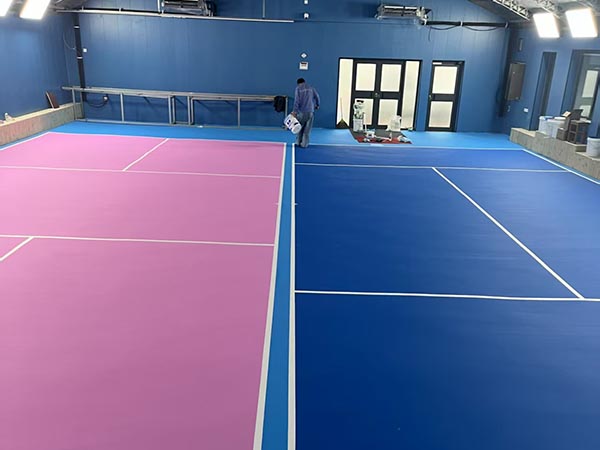 威海猎鲨网球俱乐部网球和匹克球场